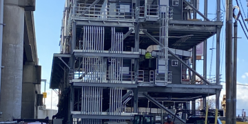 Nearly complete Bridgeport fuel cell plant to add anti-climb chain link fence