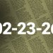 Legal records February 23, 2026