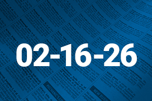 Legal records February 16, 2026