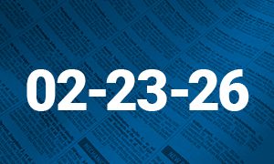 Legal records February 23, 2026