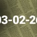 Legal records March 2, 2026