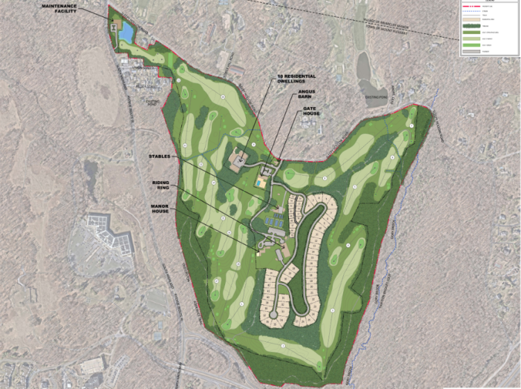 Golf course, townhouses, single-family homes proposed for Mount Pleasant