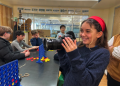 STUDENTS COLLECT DENTAL SUPPLIES AT TOURNAMENT