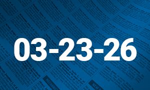 Legal records March 23, 2026