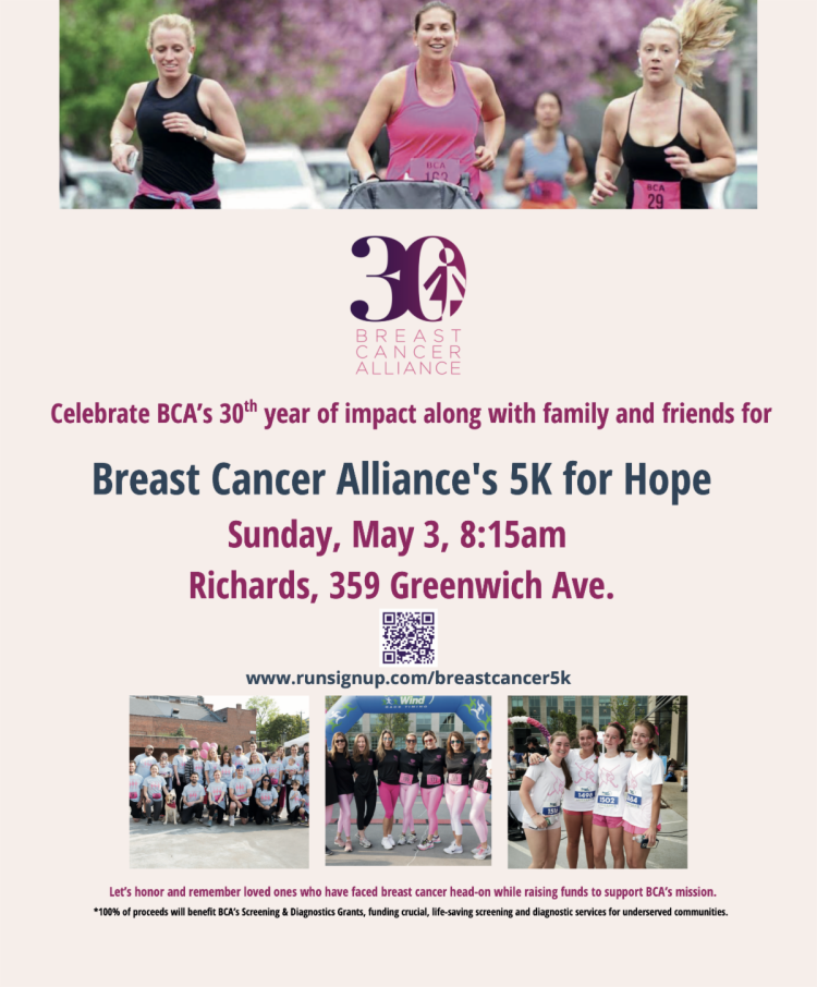 Breast Cancer Alliance’s 5K for Hope