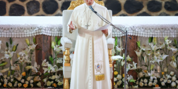 Pope warns of world ravaged by ‘tyrants’ in the wake of Trump attacks