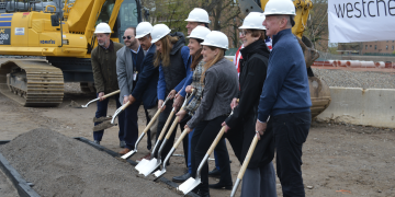 Groundbreaking for Westchester Crossing on site of former United Hospital