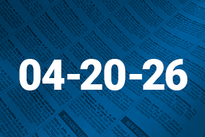 Legal records April 20, 2026
