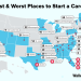 Bridgeport, NYC named two worst places to start a career