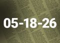 Legal records May 18, 2026