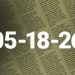 Legal records May 18, 2026