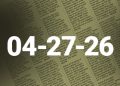 Legal records April 27, 2026