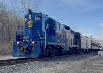 Train service returning to Torrington, sort of