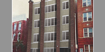 Proposal to replace burned-out Yonkers co-op building with new one
