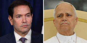 CNN WIRE — Rubio and Pope Leo meet