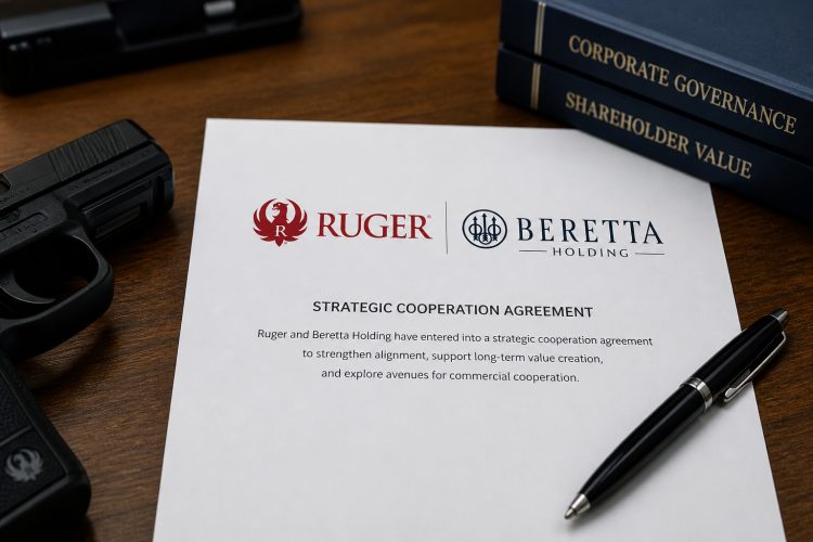 Ruger, Beretta come to agreement to hold off proxy contest