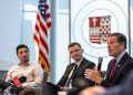 Blumenthal hears stories about sports betting ills at SHU