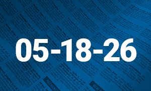 Legal records May 18, 2026