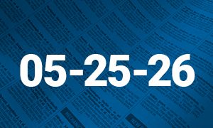 Legal records May 25, 2026