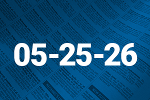 Legal records May 25, 2026