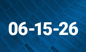 Legal records June 15, 2026